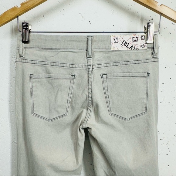 Blank NYC Size 25 x 32.5 Gray Straight Leg  Stretch Jeans - Picture 5 of 10